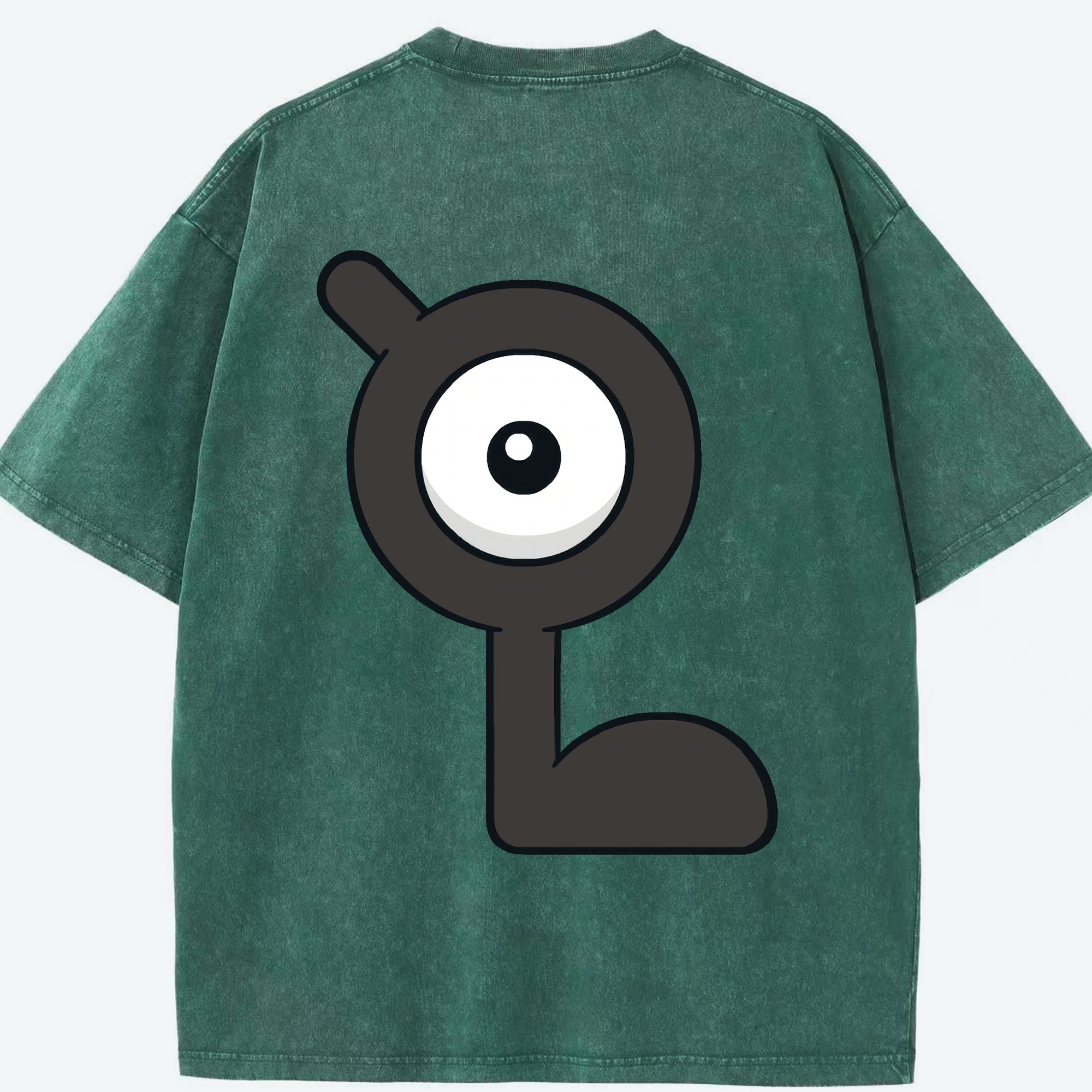 （画像用） ポケットモンスター Pokémon 綿100% ヴィンテージ風 半袖Tシャツ（背面プリント）